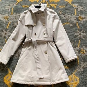 Ivanka Trump pea coat raincoat.